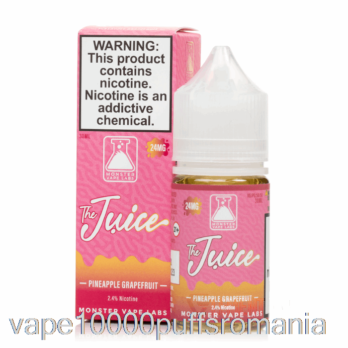 Vape Romania Ananas Grapefruit - Sarurile De Suc - 30ml 24mg